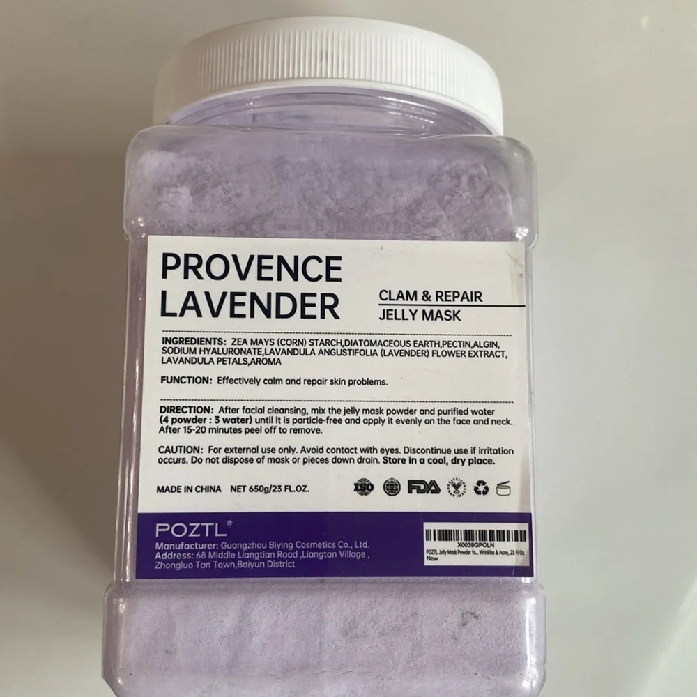 Poztl Provence‎ Lavender Jelly Mask, New, Expiration 4/10/2026